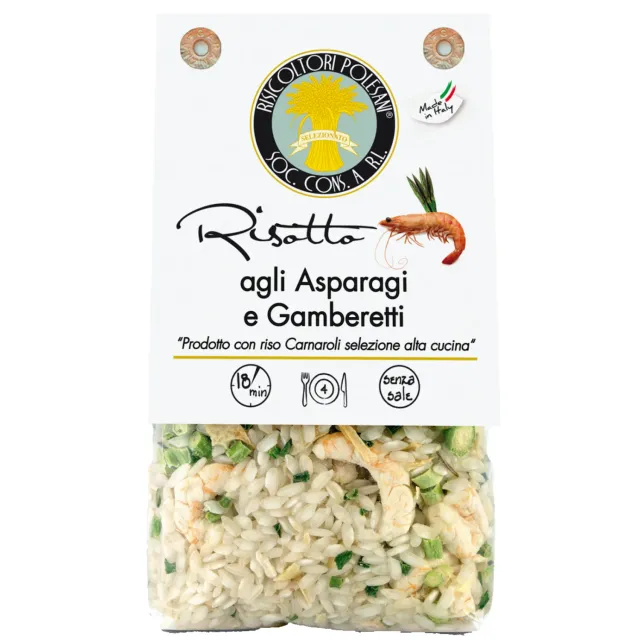 Fabrizi Family Risotto Asparagi e Gamberetti Carnaroli