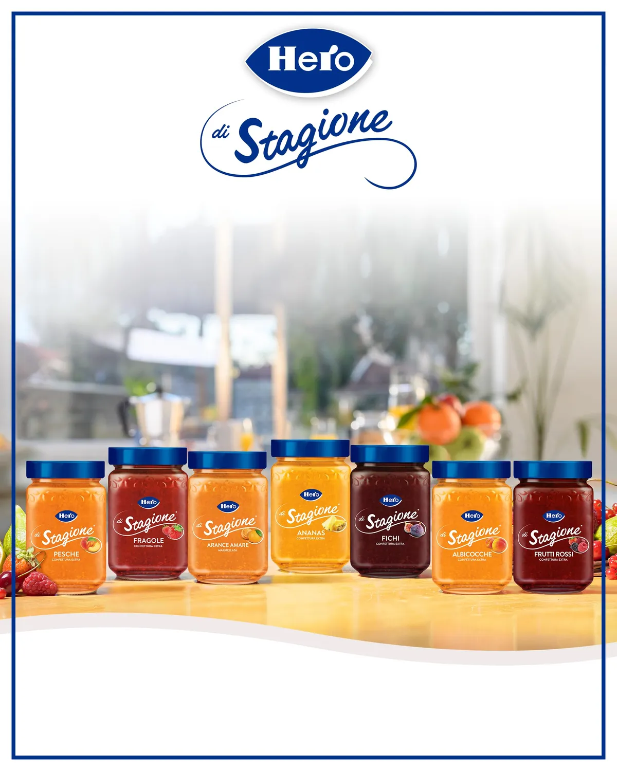 Hero di Stagione Fragole confettura 350g frutta stagione
