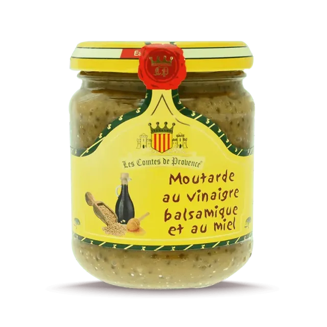 Les Comtes de Provence Mostarda Miele e Aceto Balsamico