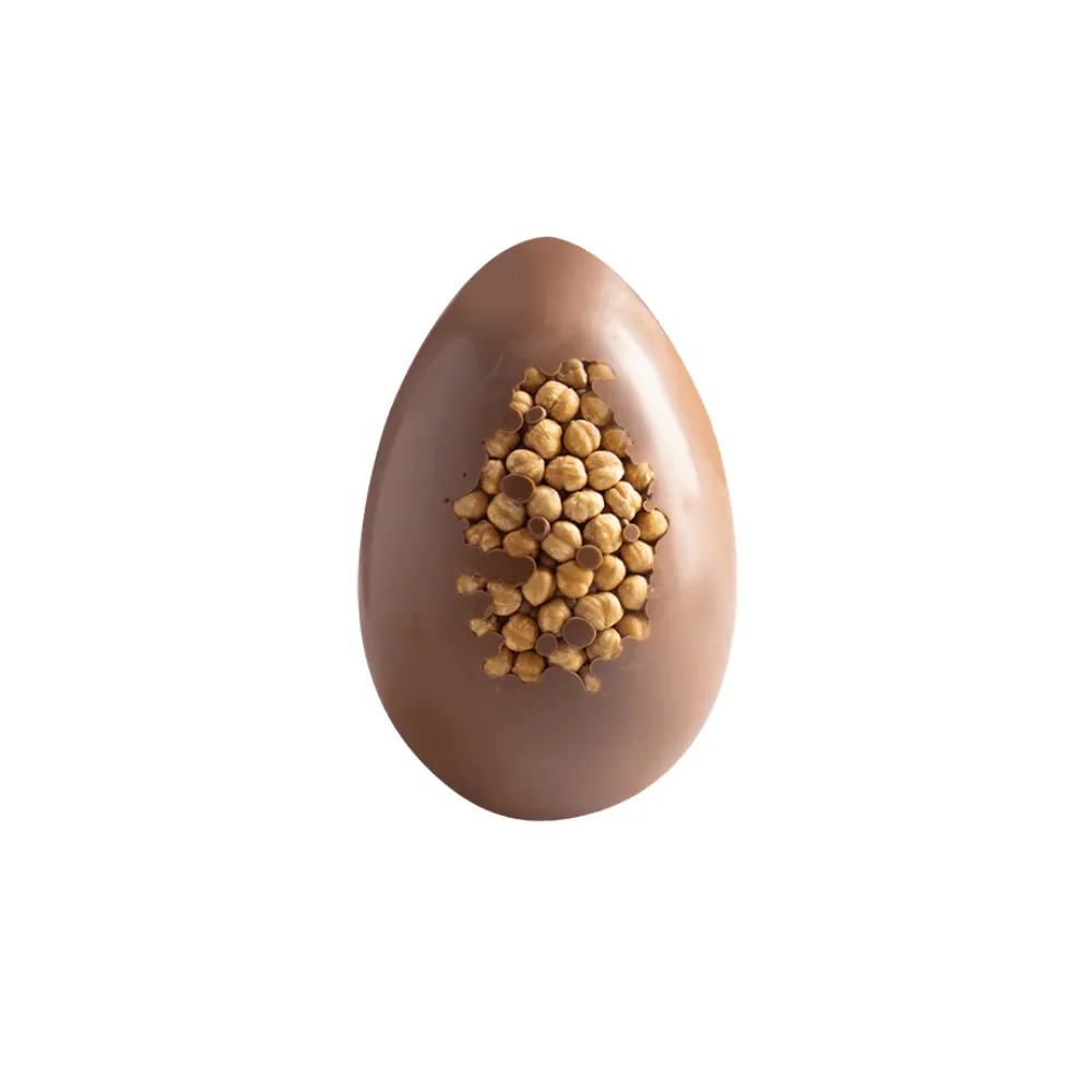 Stringhetto Uovo di Pasqua al Latte con Nocciole Intere