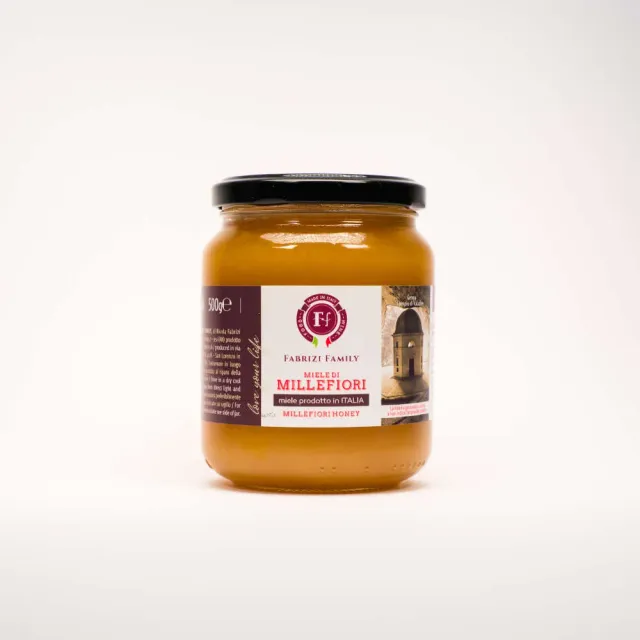 Fabrizi Family Miele Millefiori miele 500g italiano