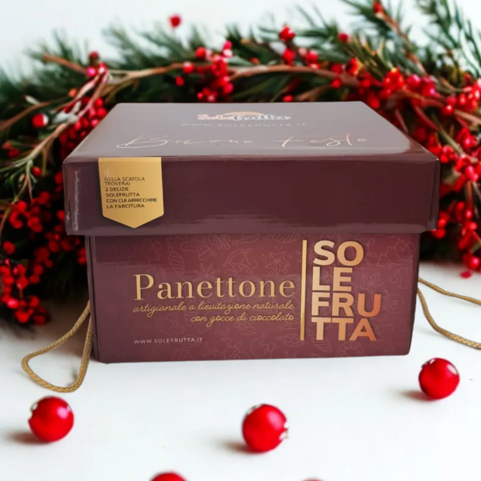 SoloFrutta San Nicola di Mira confezione panettone e vasetti