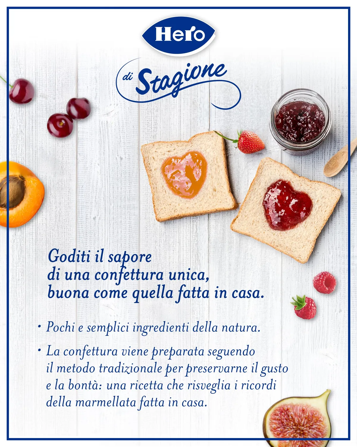 Hero di Stagione Fragole confettura 350g frutta stagione