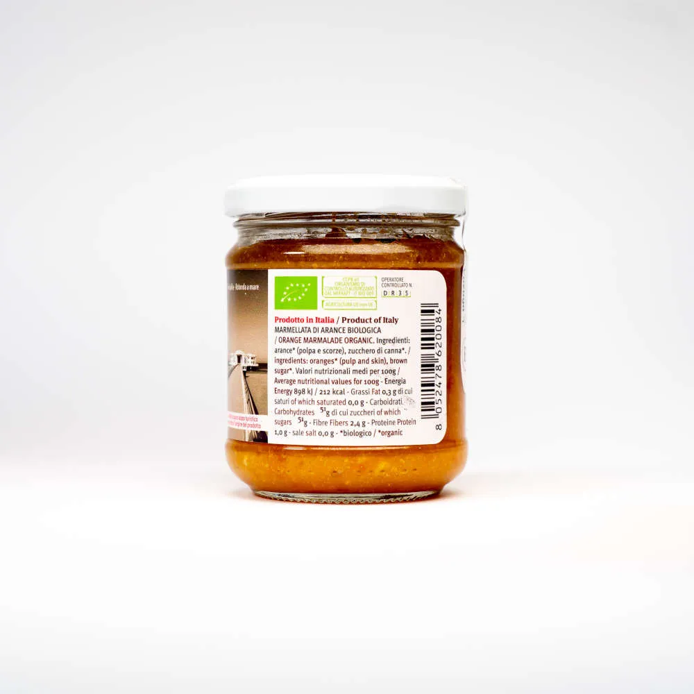 Fabrizi Family Marmellata di Arance bio 220g agrumata