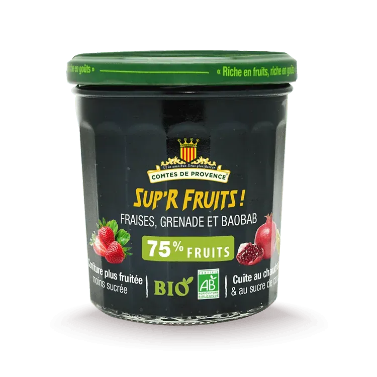 Les Comtes de Provence Fragola Melograno Baobab Bio confettura