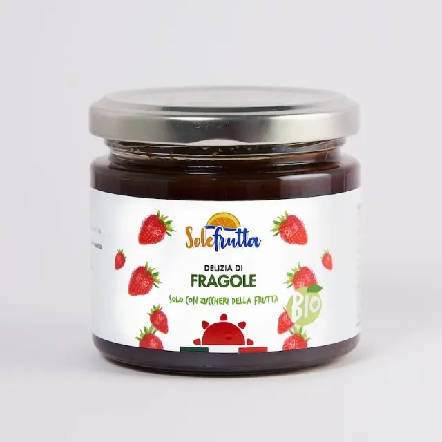 SoloFrutta Delizia Fragole Bio confettura biologica