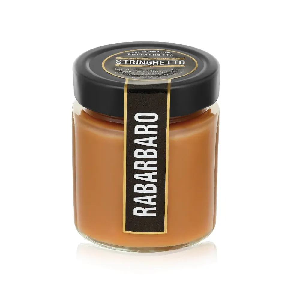 Stringhetto Tuttafrutta Rabarbaro confettura al rabarbaro