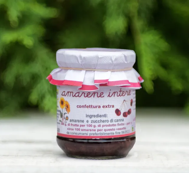 Agriturismo Bosco del Fracasso Confettura amarene intere 230 g bio