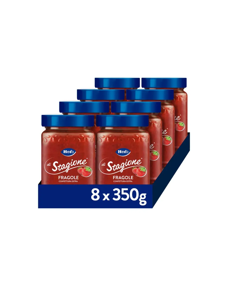 Hero di Stagione Fragole confettura 350g frutta stagione