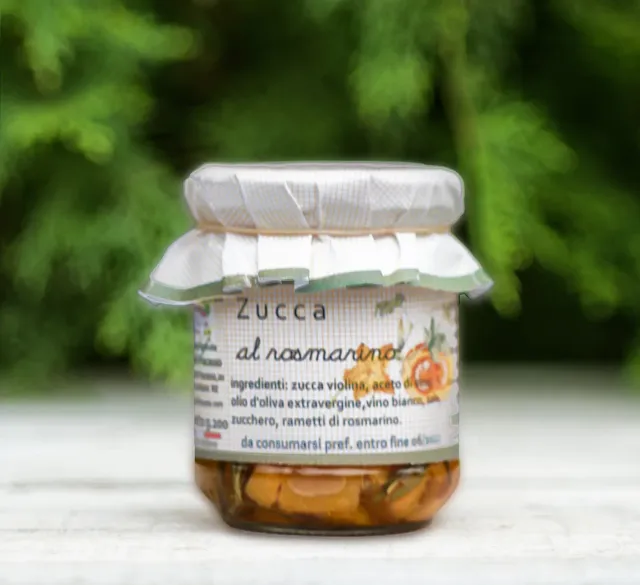 Bosco del Fracasso Zucca Rosmarino sottolio 200g