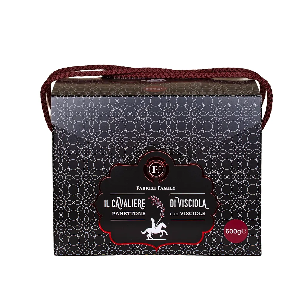 Fabrizi Family Cavaliere Panettone Visciole 600g natalizio