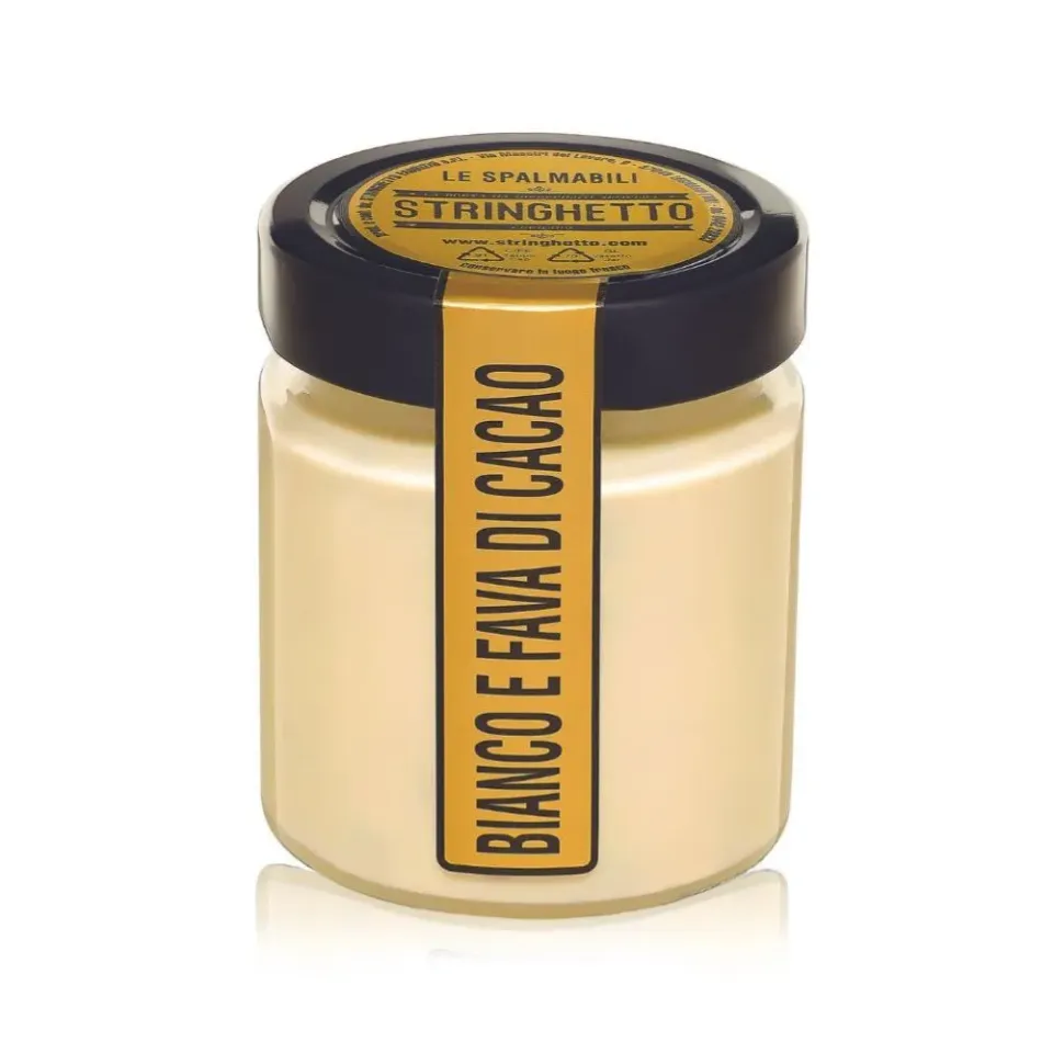 Stringhetto Le Spalmabili Bianco e Fava di Cacao crema spalmabile