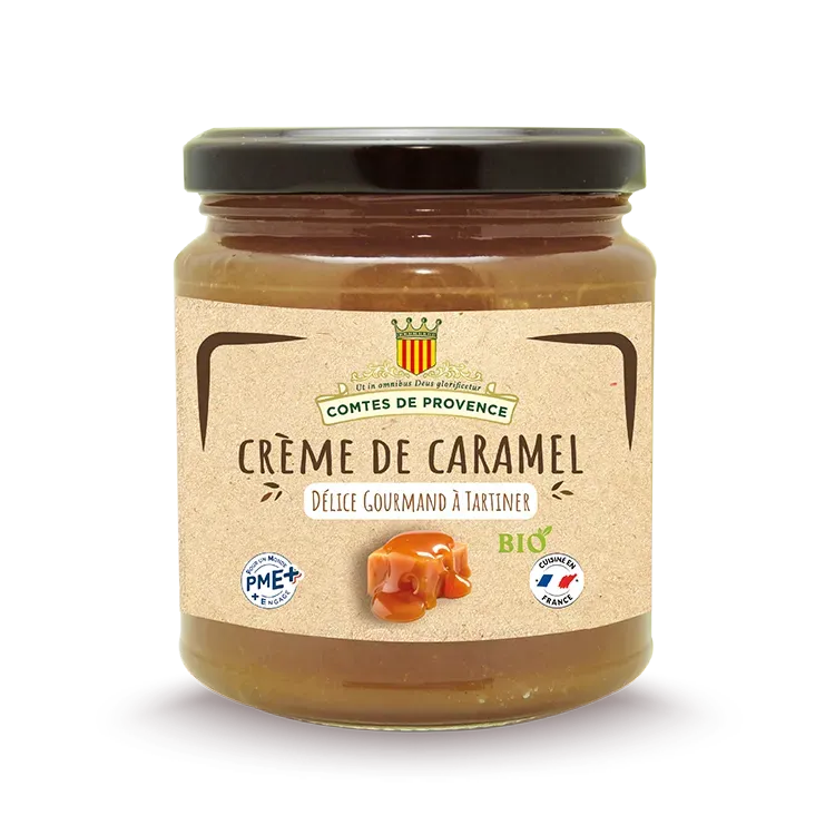 Les Comtes de Provence Caramello Bio crema spalmabile golosa