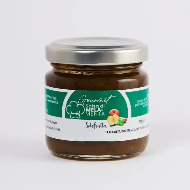 SoloFrutta Salsa Mele e Menta agrodolce per arrosti