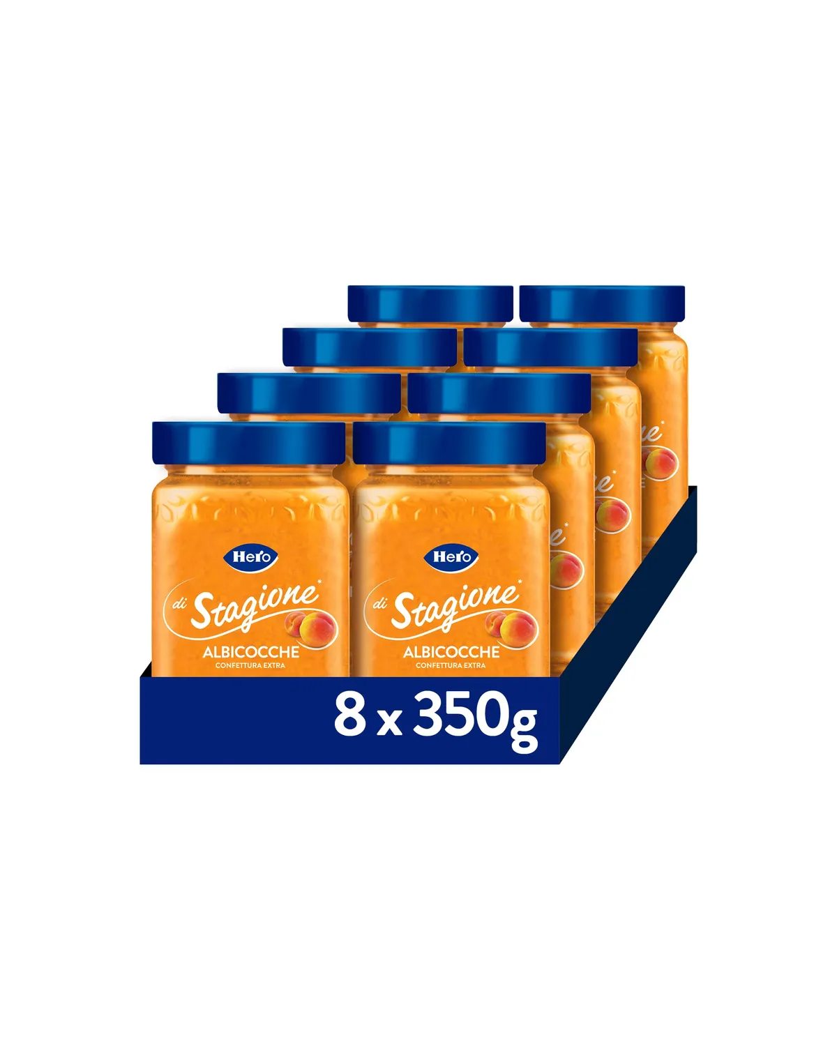Hero Light di Stagione confettura frutti rossi 8x350g senza glutine