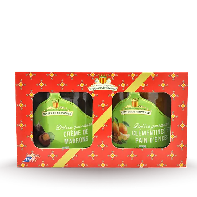 Les Comtes de Provence duo box regalo bio gastronomica