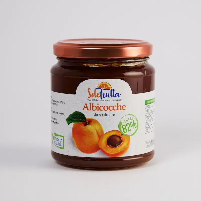 SoloFrutta Confettura Extra Albicocche da spalmare 82% frutta