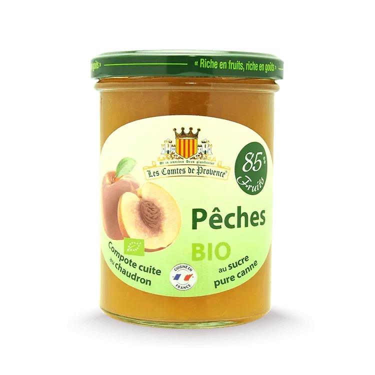 Les Comtes de Provence Tradizione composta pesche bio