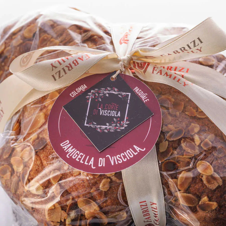 Fabrizi Family Damigella colomba visciole 750g artigianale