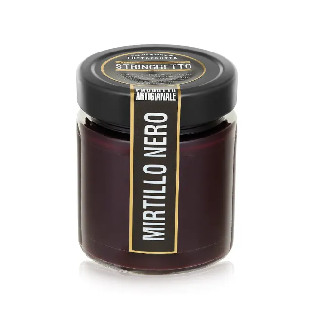 Stringhetto Tuttafrutta Mirtillo Nero confettura colazione