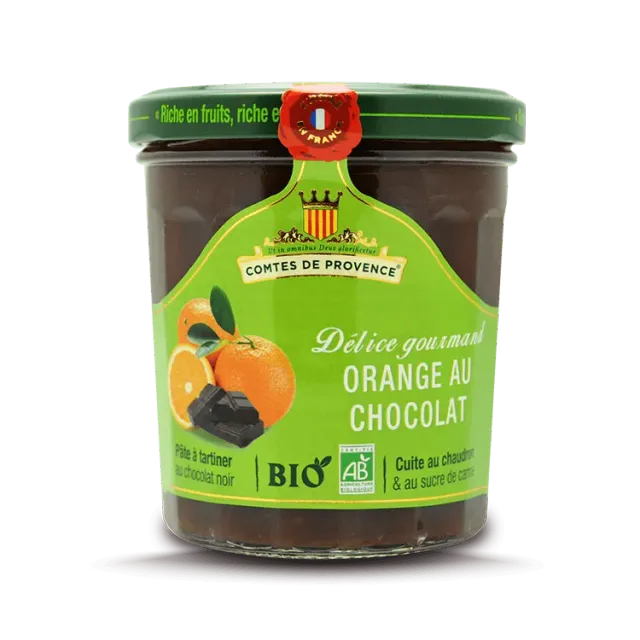 Les Comtes de Provence Arancia Cioccolato crema bio