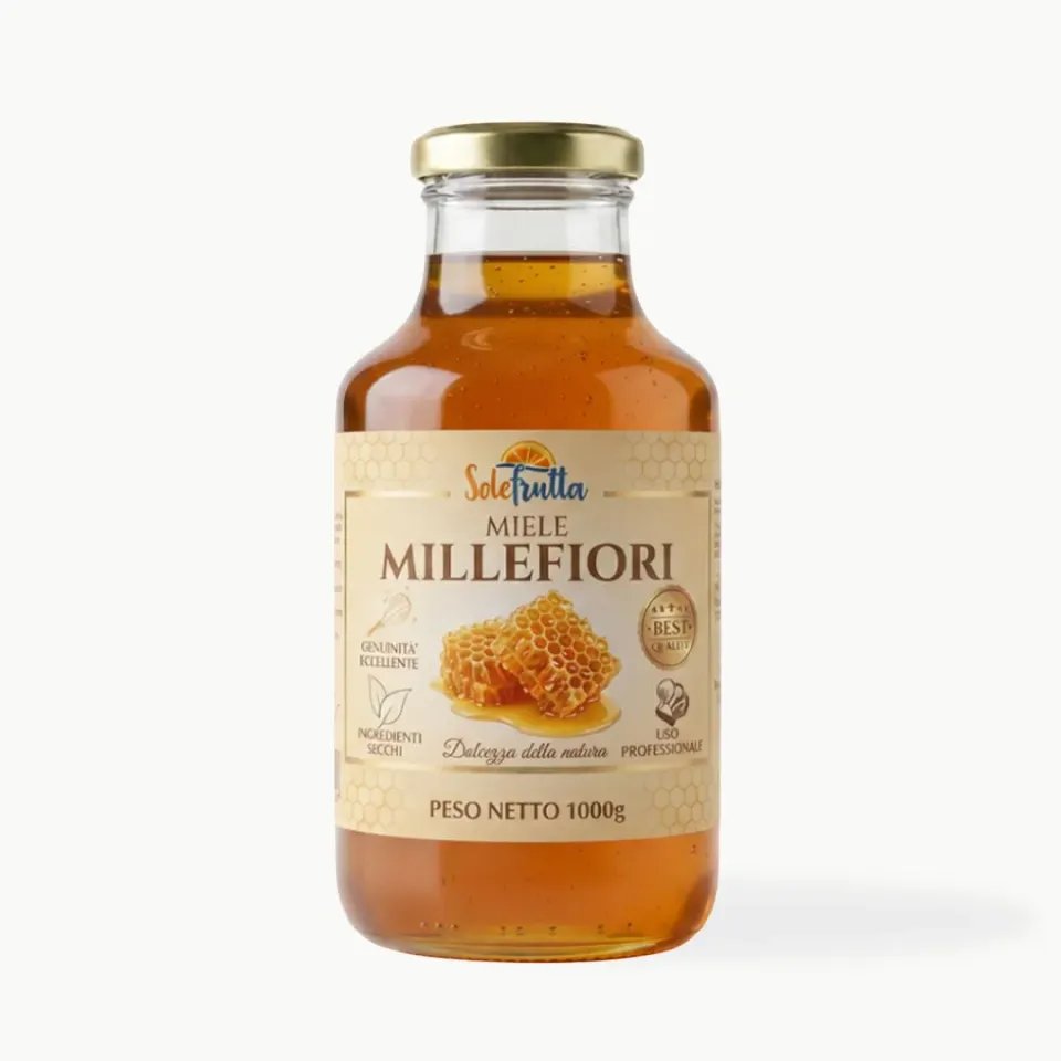 SoloFrutta Miele Millefiori Dispenser 600g Delicato