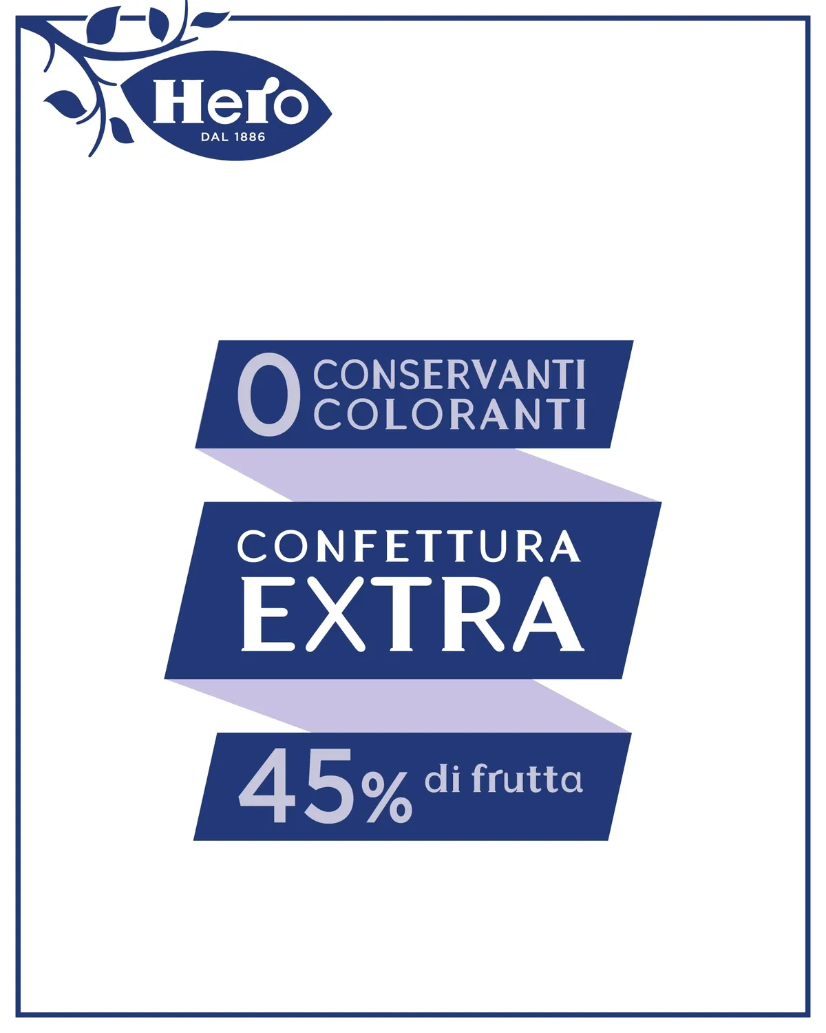 Hero Light Poker confettura frutti di bosco 30x100g senza conservanti