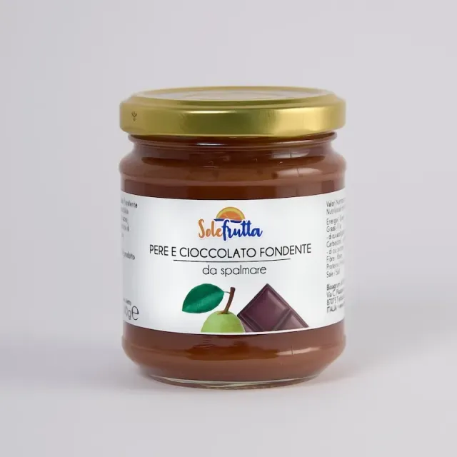 SoloFrutta Confettura Pere Cioccolato Fondente Golosa