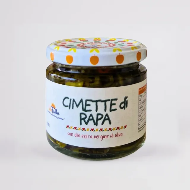 SoloFrutta Cimette di Rapa sottolio 180g con EVO