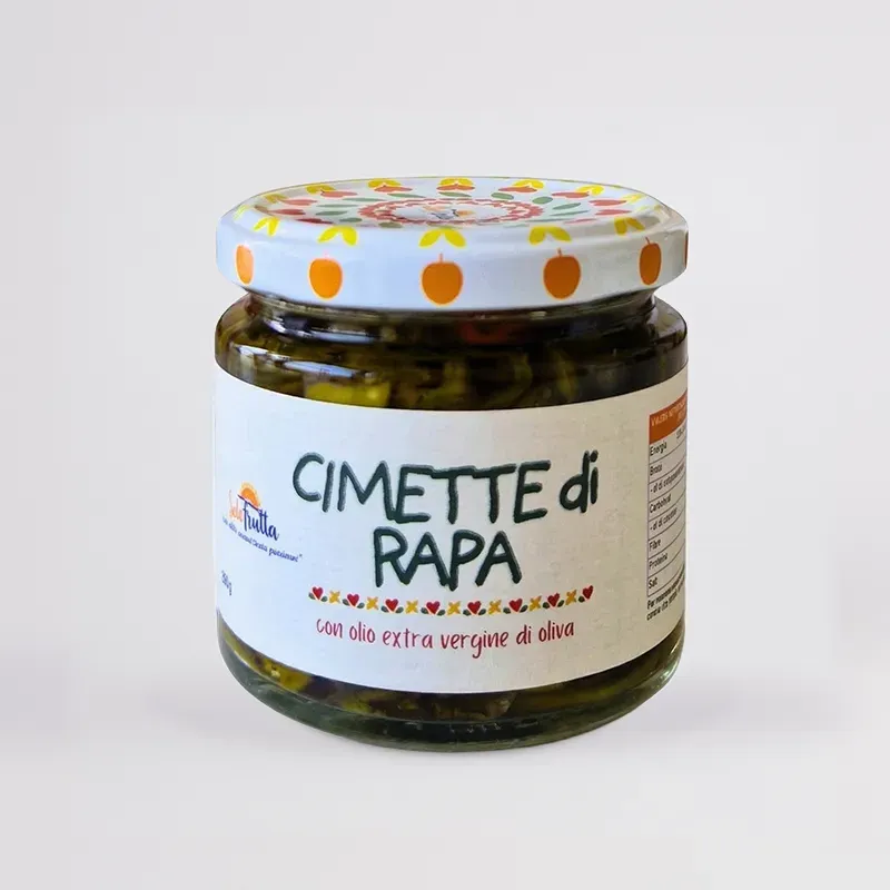 SoloFrutta Cimette di Rapa sottolio 180g con EVO