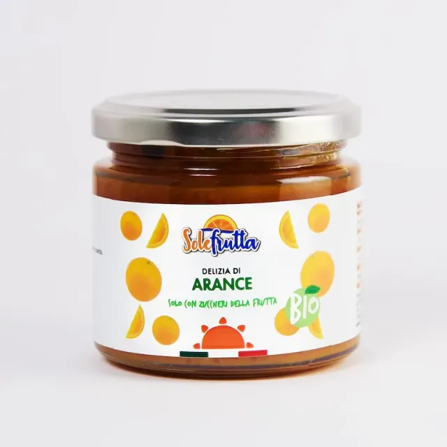 SoloFrutta Delizie Bio Marmellata Arance dolce naturale