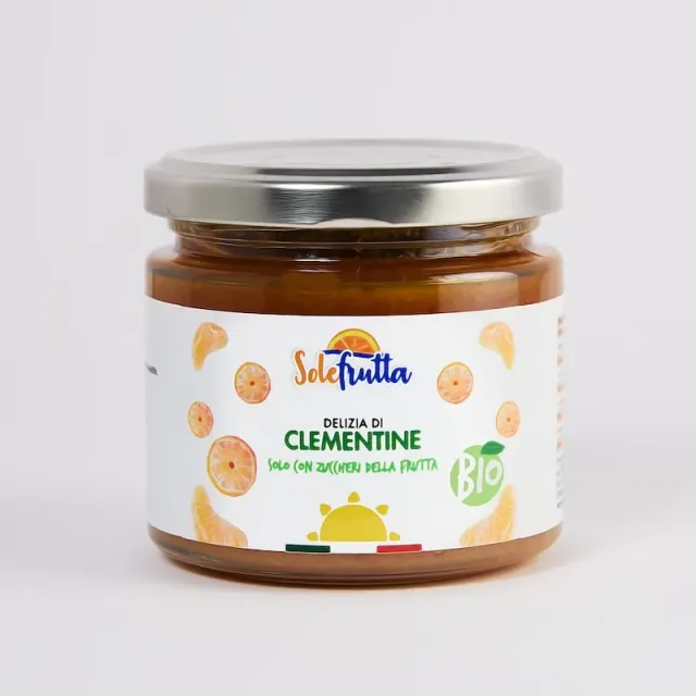 SoloFrutta Delizia Bio Clementine confettura bio dolce