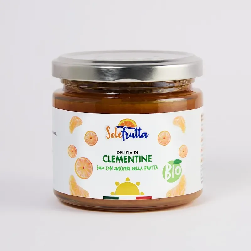 SoloFrutta Delizia Bio Clementine confettura bio dolce