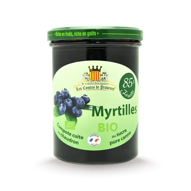 Les Comtes de Provence Mirtilli composta bio di mirtilli