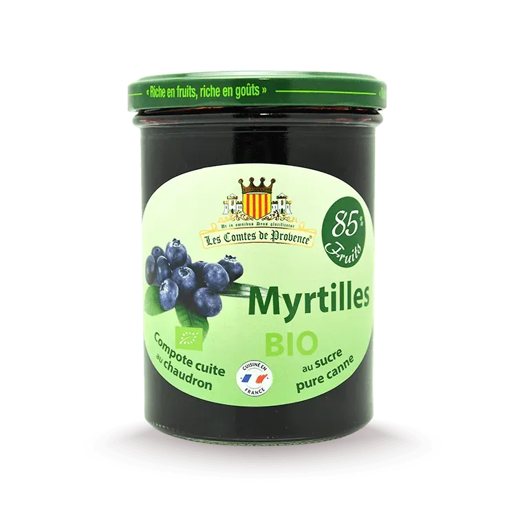Les Comtes de Provence composta bio di mirtilli