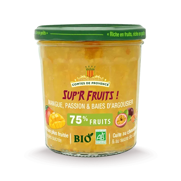 Les Comtes de Provence Superfruits Confettura Mango bio 75% frutta