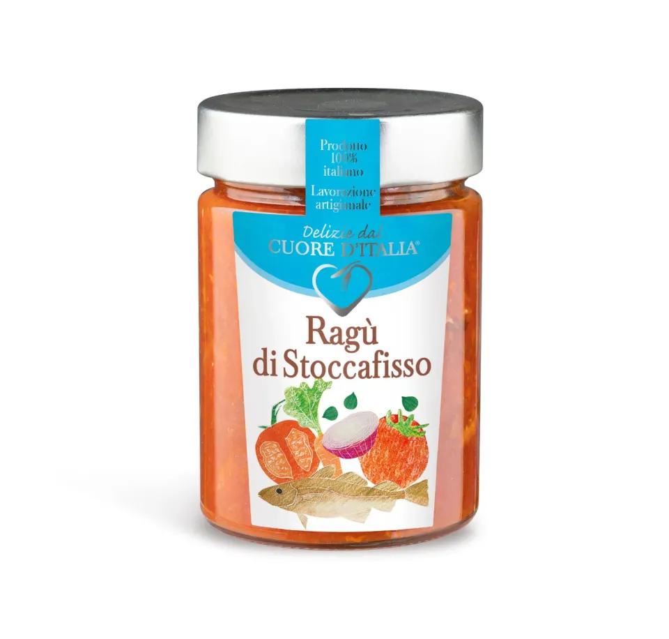 Fabrizi Family Delizie Ragù Stoccafisso Sugo Pronto Bio
