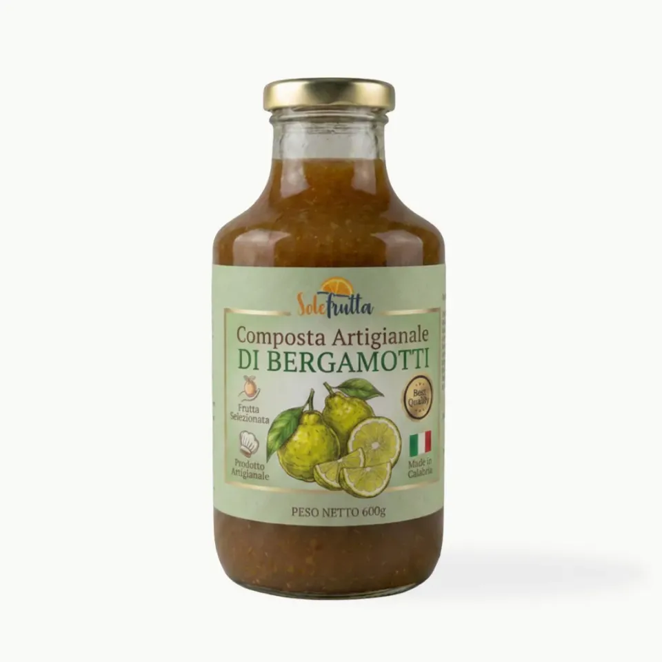 SoloFrutta conserva bergamotti 600g agrumata dispenser