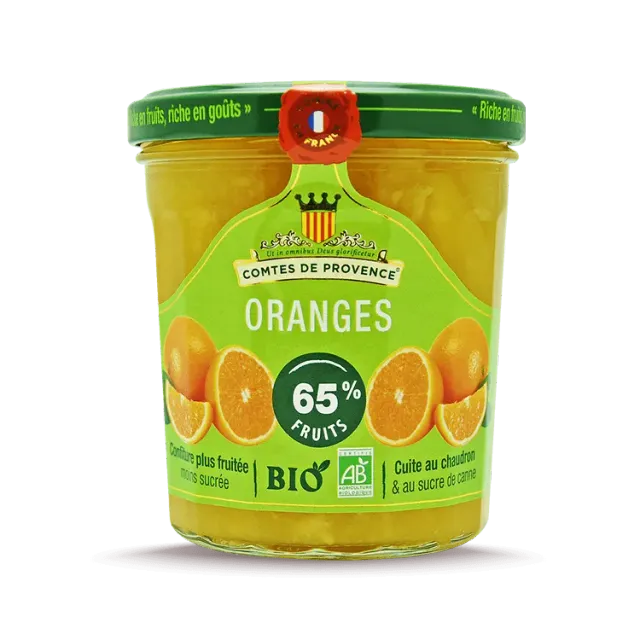 Les Comtes de Provence Bio confettura arance dolci bio