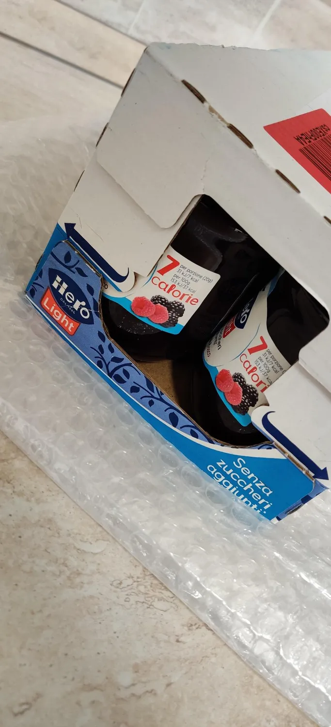 Hero Light Frutti di Bosco confettura 8x280g ipocalorica