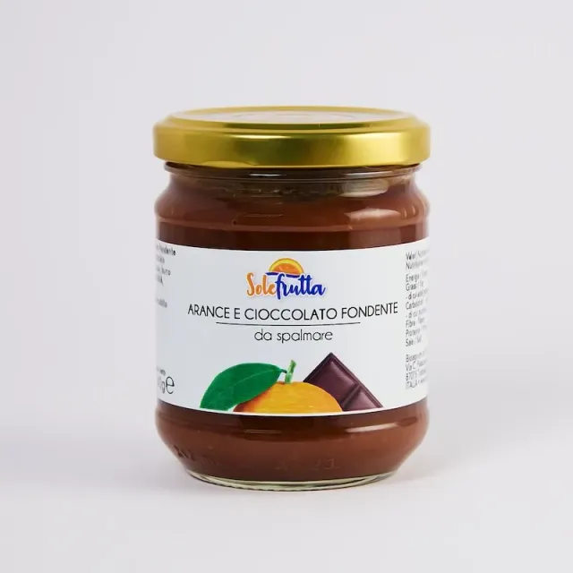 SoloFrutta marmellata arance cioccolato fondente golosa