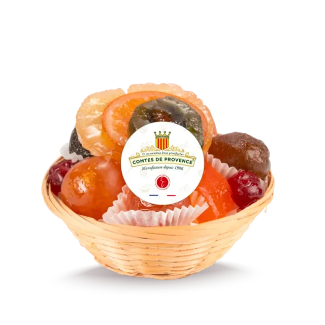 Les Comtes de Provence Corbeille frutta candita mista pasticceria