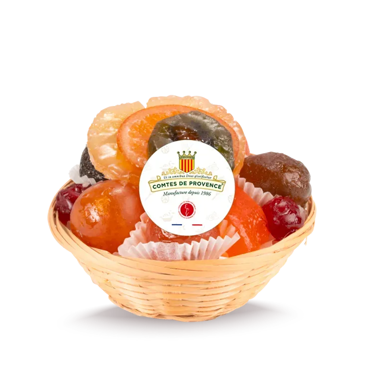 Les Comtes de Provence Corbeille frutta candita mista pasticceria
