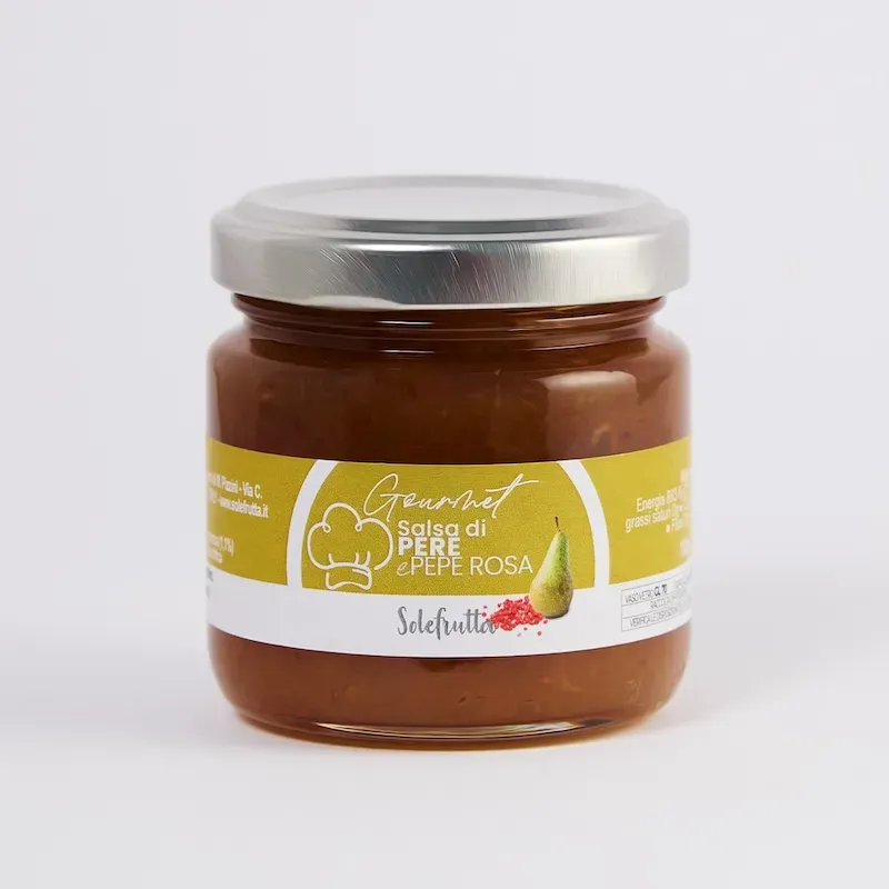 SoloFrutta Pere e Pepe Rosa salsa agrodolce per formaggi