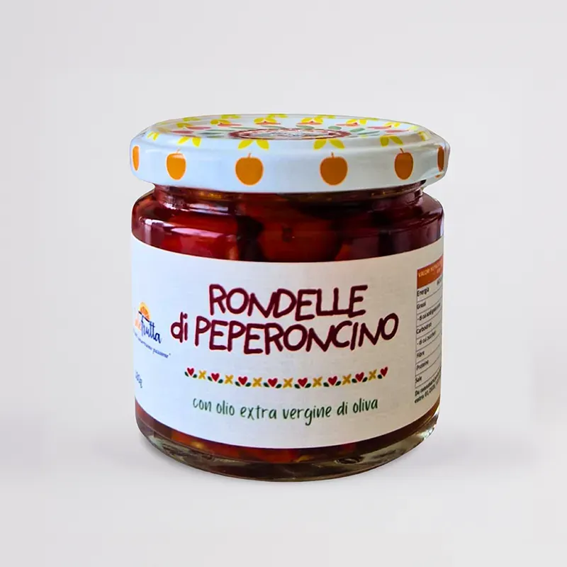 SoloFrutta Rondelle di Peperoncino sottolio 180 g