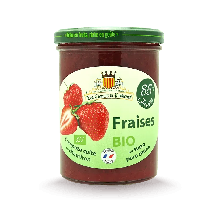 Les Comtes de Provence composta bio fragole tradizionale