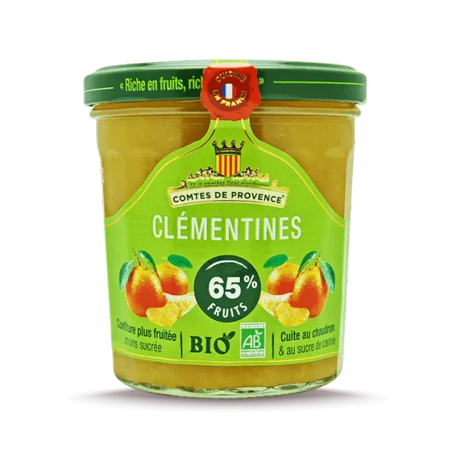 Les Comtes de Provence confettura bio clementine corse 350g