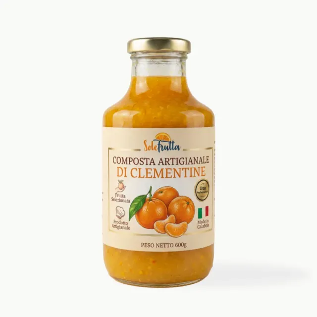 SoloFrutta Conserva di Clementine 600g Artigianale