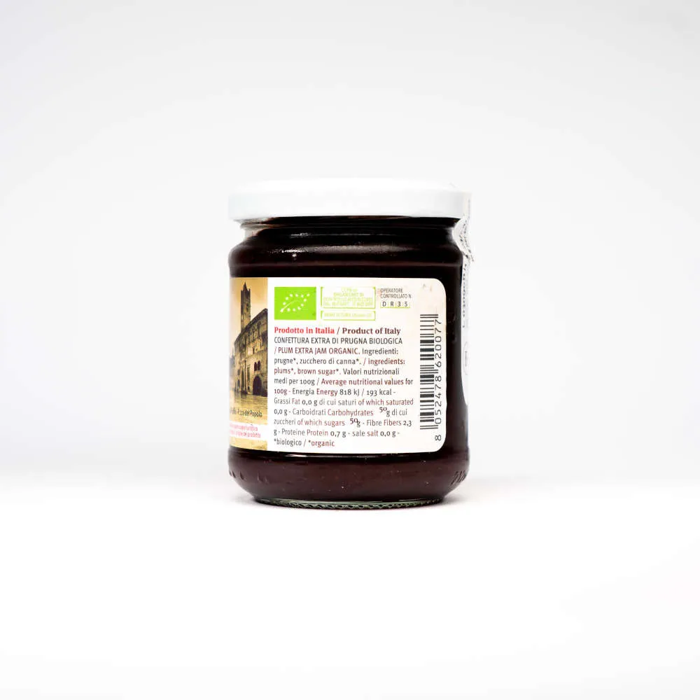 Fabrizi Confettura Extra prugne bio 220g