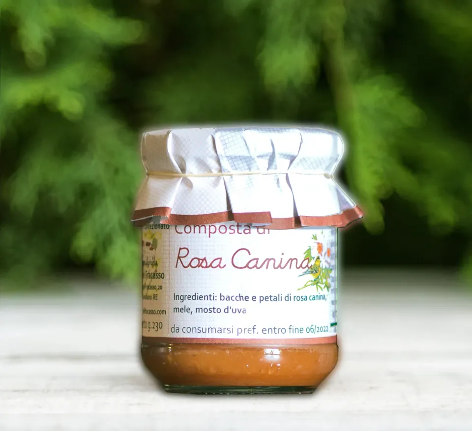 Agriturismo Bosco del Fracasso Composta rosa canina 230 g frutta vera
